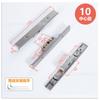 Caja de seguridad de acero inoxidable aleación de aluminio cerradura para ventana de puente roto plana cilindro de cerradura de ventana pantalla de ventana cerradura de puerta y ventana integrada caja de accionamiento bidireccional caja de cerradura