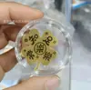 Adesivo de Telefone de Ouro Puro 999 para Riqueza Instantânea, com Adesivo Traseiro, Adesivo de Ouro 2mg, Presente Promocional para Lojas de Ouro em Transmissão ao Vivo
