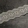 Nuevo Encaje de Algodón Bordado Adorno de Encaje Encaje de Algodón de una Sola Cara para Faldas y Accesorios de Ropa al por Mayor