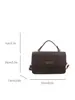 Outono 2026 Nova Bolsa de Mão de Alto Valor Leve Fashionável Versátil Chique Bolsa de Ombro Único Transversal para Mulheres Bolsas Femininas Atacado
