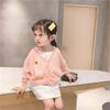 Nuevo Cárdigan de Punto para Niñas Verano 2025 Moda Bebé Dibujos Animados Protector Solar de Seda de Hielo para Niños Chaqueta Chal