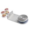 Roda pendurada para banheiro antigo roda de polia para porta de correr de banheiro roda para porta de vidro de vaso sanitário acessórios de extensão
