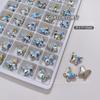 Nido de Pájaro Mariposa Diamante Joyería para Uñas Super Flash Cristal K9 Color Multi-corte Diamante Señalado Usar Pila de Diamantes para Uñas