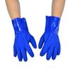 Luvas de Proteção para Trabalho Impermeáveis e à Prova de Óleo, Totalmente de Borracha, para a Indústria Pesqueira e de Aquicultura, Luvas Abrasivas com Imersão em PVC para Reparo Mecânico