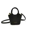 Bolsa Infantil 2026 Nuevo Otoño Temprano Estilo Europeo y Americano de Gama Alta Patrón de Lichi Bolso de Mano Mini Bolso Cubo de Nicho Bolso Cruzado