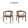 Mesa y Sillas Creativas de Madera Maciza Nórdica para Recepción de Empresa Grande, Mesa de Oficina para Reuniones de Ocio Retro Simple