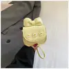 Bolsa Feminina Shuai Mi Home Fofa com Laço de Flor 2026 Nova Moda Casual Bolsa de Ombro Porta-moedas Feminino Bolsa Transversal