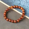 Pulseira de Madeira Raio Natural Madeira Jujuba Raio Pulseira de Madeira Pêssego Raio Jiao Joias de Tronco Portátil Masculinas Cultura Padrão Raio