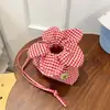 Bolsa de Mão com Flores Feminina Fofa Portátil Bolsa de Armazenamento de Grande Capacidade Bolsa de Armazenamento com Cordão Alta Aparência Bolsa de Maquiagem Bolsa de Maquiagem