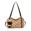 Bolso tipo almohada de gran capacidad estilo coreano para mujer, bolso de axila, nuevo estilo 2026, con lunares, elegante bolso de un solo hombro, bolso tote cruzado de moda