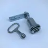 Ms816-40 Cromado Brilhante com Chave Cilindro de Compressão, Trava de Porta Telescópica para Veículo