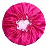 1 Pedido peluca de comercio exterior gorro de satén gorro de seda gorro doble para el cabello 35 cm de diámetro se puede imprimir el logo