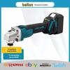 Brushless Lithium rebarbadora elétrica recarregável máquina de polimento moagem máquina de corte sem fio ferramenta elétrica fabricante atacado
