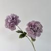 2 Flores de Peonía Artificiales para Decoración de Boda, Flores Falsas para Arreglo de Escena de Boda, Flores Artificiales para Exportación y Comercio Transfronterizo