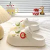 Calzado de verano para exteriores, zapatos perforados elegantes y versátiles estilo Birkenstock, suela gruesa de EVA, ligeros y duraderos, pantuflas de punta cerrada para mujer