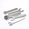 Llave inglesa simple abierta de 13 MM ultradelgada para muebles llave pequeña de hierro estampado desechable llave hexagonal