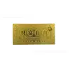Nuevo Modelo Oro Puro 999 Riqueza Libertad Billete de Oro, Navegación Fluida y Prosperidad, Sobre Rojo Colección Conmemorativa de Negocios Regalo