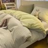 Núcleo de Colcha Funda de Colcha Extraíble y Lavable Kit Juego de Dos Piezas para Cama Funda de Colcha Cálida Engrosada para Otoño e Invierno