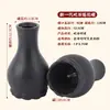 Olla de Dragón Aguja de Piedra Flor de Loto Moxibustión Olla de Moxibustión Doble Capa Engrosada Anti-quemaduras Caliente Instrumento de Moxibustión Raspado Olla Caminante Masaje Aparato de Moxibustión Caliente