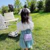 2024 Nuevo Bolso de Cadena para Niña Bolso Cruzado para Niños Lindo Bolso Cuadrado Pequeño Mini Bolso Cruzado Versión Coreana