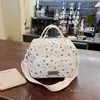 Nueva bolsa de almuerzo de gran capacidad para ir al trabajo, viajes casuales, bolso cruzado moderno y versátil, bolso de mano de nailon para salir