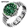 Reloj de Cuarzo Sanda, Modelo Popular de Comercio Exterior, Reloj con Calendario para Hombre, Impermeable de Negocios Amazon Correa de Acero Sólido Reloj para Hombre