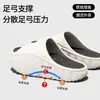 Pantuflas con Soporte para el Arco para Hombre 2026 Nuevo Verano Exterior Masaje Zapatos de Tacón Negativo Antideslizantes Comodidad al Caminar Sandalias de Eva