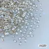 Zircônia Branca Fundo Plano Nail Art Mini Pequena Zircônia Pequena Decorações Mistas Strass de Nail Art Brilhantes Super Brilhantes Atacado