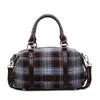 Bolso Bandolera Retro de Gama Alta para Mujer 2026 Primavera Nuevo Estilo Cuadros Moda Versátil Bolso de Hombro Elegante Bolso de Mano