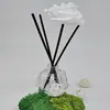 Varillas Difusoras de Rattan para Aromaterapia, Varillas de Rattan Negras para Fragancia, Varillas Difusoras de Aroma para Interiores sin Llama, Difusor de Fragancia de Larga Duración