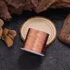 Hilo de Alambre de Cobre de 100 m Color Conservante No Oxidante Accesorios Hechos a Mano Joyería DIY Moldeado Joyería Hilo para Perlas Hilo de Alambre de Cobre