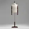 Accesorios de Maniquí para Ropa de Hombre, Maniquí de Cuerpo Completo Femenino, Soporte de Exhibición para Ventana de Hombre, Maniquí de Medio Cuerpo, Soporte de Maniquí para Tienda de Ropa