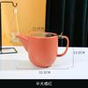 Venta al por mayor de fábrica tetera de cerámica con esmalte de color y colador para flores, tetera de kung fu de gran capacidad para el hogar, juego de regalo, fuente