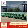 Tubo de areia de plástico reforçado com fibra de vidro Tubo de ventilação FRP Tubo superior FRP Tubo de proteção de cabos FRP