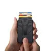 Chaveiro de Metal com Fivela de Puxar Fácil Laser Transfronteiriço Anti-Perda Preto Mosquetão de Puxar Fácil Pingente de Mochila Atacado