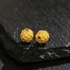 Plata S925 Chapada en Oro Espaciador de Cuentas de Loto Antiguo Accesorios DIY Nuevo Estilo Étnico Chino Accesorios Espaciadores Versátiles