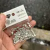 Baoshi Osha Cristal Imitación K9 Super Flash Fondo Plano Color Redondo Diamante para Arte de Uñas Mixto Pegatina Diamante Joyería