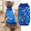 Roupas para Filhotes Outono e Inverno Design com Gola Tricô Elástico Quente Camuflado Ursos Chihuahua Schenari Suéter