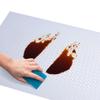 Tapete para cajón de cocina con patrón de sarga, superficie para alacena de cocina, tapete impermeable a prueba de humedad, se puede cortar, a prueba de polvo para zapatero de guardarropa, tapete impermeable a prueba de aceite