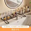 Estante de almacenamiento para grifo de baño, escurridor independiente para fregadero de cocina, organizador de acero inoxidable para encimera de lavabo