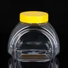 Botella de embalaje de alimentos semiesférica de PET, recipiente de embalaje, botella selladora dispensadora de adobo, tarro sellador de grado alimenticio de gran diámetro