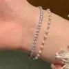 Pulsera de Perlas Shijia para Niña Apilada Doble Capa Redonda Lujo Ligero Nicho Exquisita Pulsera de Perlas Francesas Nuevo Estilo 2025