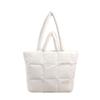Bolsa de Algodón de Alta Gama de Gran Capacidad Transfronteriza Bolsa para Viajes de Corta Distancia Bolsa de Plumón para Salir Bolso de Hombro de Mano para Mujer