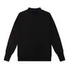 Procesamiento Personalizado Sudadera con Capucha de Color Sólido de Cuello Medio Alto para Mujer Diseño Simple de Costura Central Estilo Perezoso Holgada
