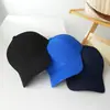 Gorra de béisbol de pana de color liso de moda con visera rígida, gorra lisa unisex, estilo retro japonés para exteriores