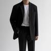 Chaqueta de traje informal holgada de nueva marca de moda para hombre, otoño de 2024