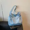 Bolsa Tote de Nylon de Gran Capacidad, Estilo Nuevo de Verano 2025, de Aspecto Elegante y Moderno, Bolso de Hombro de Nicho para Viajes Diarios para Mujeres