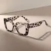 Gafas de Sol con Estampado de Leopardo de Moda Transfronterizas Europeas y Americanas para Mujer, Gafas de Sol con Protección Solar Simples y a la Moda, Gafas de Sol Nuevas con Montura Cuadrada Grande