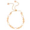 Pulsera de perlas barrocas de imitación de agua dulce para mujer, pulsera de cristal de alta gama para novias, accesorios hechos a mano al por mayor