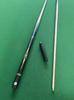 Palo de billar de fibra de carbono palo de snooker tecnología negra palo de cabeza pequeña club de billar negro 8 chino salida de fábrica